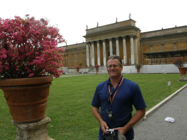 Kevin Wynn in Rome in 2010 or 2011